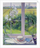 Window Seat and Lily, 1991 by Timothy Easton