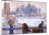Winter Prospect with Cats by Timothy Easton