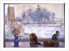 Winter Prospect with Cats by Timothy Easton