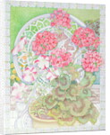 Pot of Geraniums by Lillian Delevoryas
