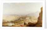 A Military Review on the Occasion of the Visit of George IV to Edinburgh, 1823 by John Wilson Ewbank