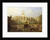 The Parliament Close and Public Figures of Edinburgh, about the End of the 18th Century by Wilkie Nasmyth & Stanfield Roberts