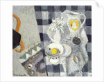 Black and White Checks by Anne Redpath