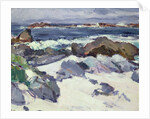 A Rocky Shore, Iona by Samuel John Peploe