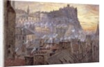 Edinburgh Castle from George IV Bridge by Jane Stewart Smith