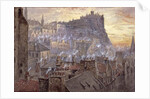 Edinburgh Castle from George IV Bridge by Jane Stewart Smith