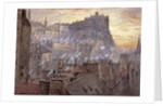Edinburgh Castle from George IV Bridge by Jane Stewart Smith