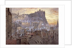 Edinburgh Castle from George IV Bridge by Jane Stewart Smith