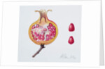 Cut Pomegranate by Margaret Ann Eden