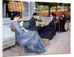 Ladies Sewing, 1848 by Gustave Caillebotte