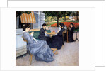 Ladies Sewing, 1848 by Gustave Caillebotte
