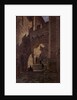 Mont Saint-Michel, Fortified gate in the Abbey, 1881 by Emmanuel Lansyer