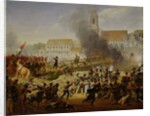 The Battle of Landschut, 21st April 1809 by Louis Hersent