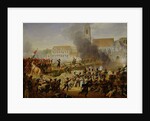 The Battle of Landschut, 21st April 1809 by Louis Hersent
