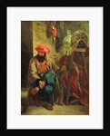 The Turk with a Saddle by Ferdinand Victor Eugene Delacroix
