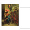 The Turk with a Saddle by Ferdinand Victor Eugene Delacroix