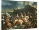 The Taking of Calais by Francis, 2nd Duke of Guise on 9th January 1558 by Francois Edouard Picot