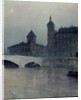 The Seine and the Conciergerie by Rene Billotte