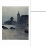 The Seine and the Conciergerie by Rene Billotte