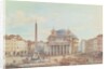 View of the Pantheon, Rome by Victor Jean Nicolle