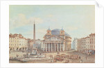 View of the Pantheon, Rome by Victor Jean Nicolle