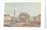 View of the Pantheon, Rome by Victor Jean Nicolle