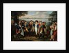 Napoleon Orders the River Danube to be Bridged at Ebersdorf in order to Reach the Island of Lobau on 19th May 1809 by Lodovico Venuti