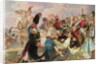 Battle of Borodino, 7th September 1812 by Russian School