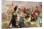 Battle of Borodino, 7th September 1812 by Russian School