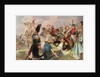 Battle of Borodino, 7th September 1812 by Russian School