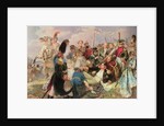 Battle of Borodino, 7th September 1812 by Russian School
