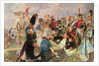 Battle of Borodino, 7th September 1812 by Russian School