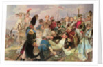 Battle of Borodino, 7th September 1812 by Russian School