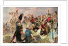 Battle of Borodino, 7th September 1812 by Russian School