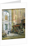 The Maristan or Mosque-Hospital of Kalaun, Cairo, 1882 by William 'Crimea' Simpson