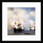 Battle in the Chios Channel, 1848 by Ivan Konstantinovich Aivazovsky