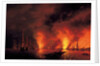 The Battle of Sinop on 18th November 1853 by Ivan Konstantinovich Aivazovsky