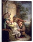 Jacob presented with Joseph's coat by Balthasar Beschey