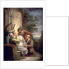 Jacob presented with Joseph's coat by Balthasar Beschey