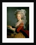 Portrait of Marie Antoinette by Elisabeth Louise Vigee-Lebrun