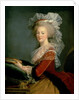 Portrait of Marie Antoinette by Elisabeth Louise Vigee-Lebrun