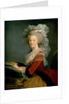 Portrait of Marie Antoinette by Elisabeth Louise Vigee-Lebrun