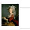 Portrait of Marie Antoinette by Elisabeth Louise Vigee-Lebrun