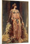 Sarah Bernhardt in the role of Cleopatra by Georges Clairin