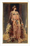 Sarah Bernhardt in the role of Cleopatra by Georges Clairin