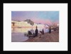 Washerwomen on the banks of the Nile by Eugene Alexis Girardet