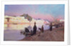 Washerwomen on the banks of the Nile by Eugene Alexis Girardet