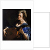 Self-Portrait as a Lute Player, c.1615-18 by Artemisia Gentileschi
