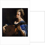 Self-Portrait as a Lute Player, c.1615-18 by Artemisia Gentileschi