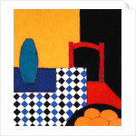 Still life with Red Chair, 2002 by Eithne Donne